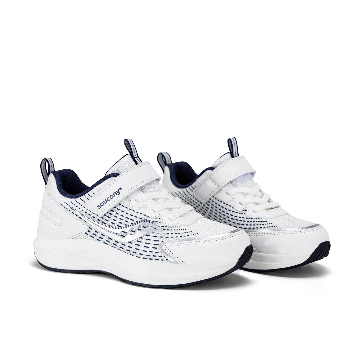 Stride Rite Cohesion FST Sneaker - Big Kid White