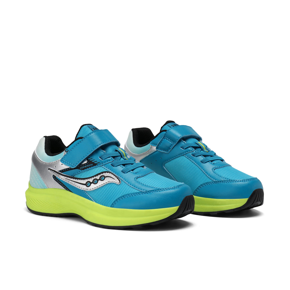 Stride Rite Cohesion KDZ A/C - Big Kid Turq/Lime