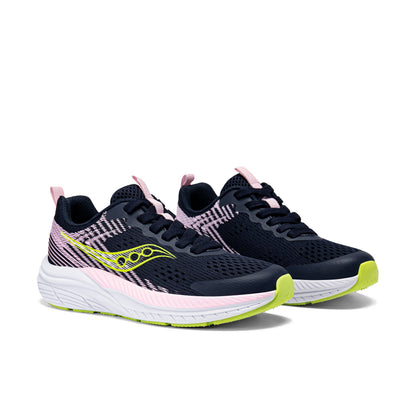 Stride Rite Hurricane KDZ Sneaker - Big Kid Navy/Pink