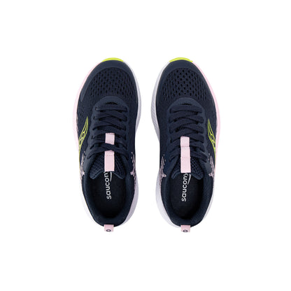 Stride Rite Hurricane KDZ Sneaker - Big Kid Navy/Pink