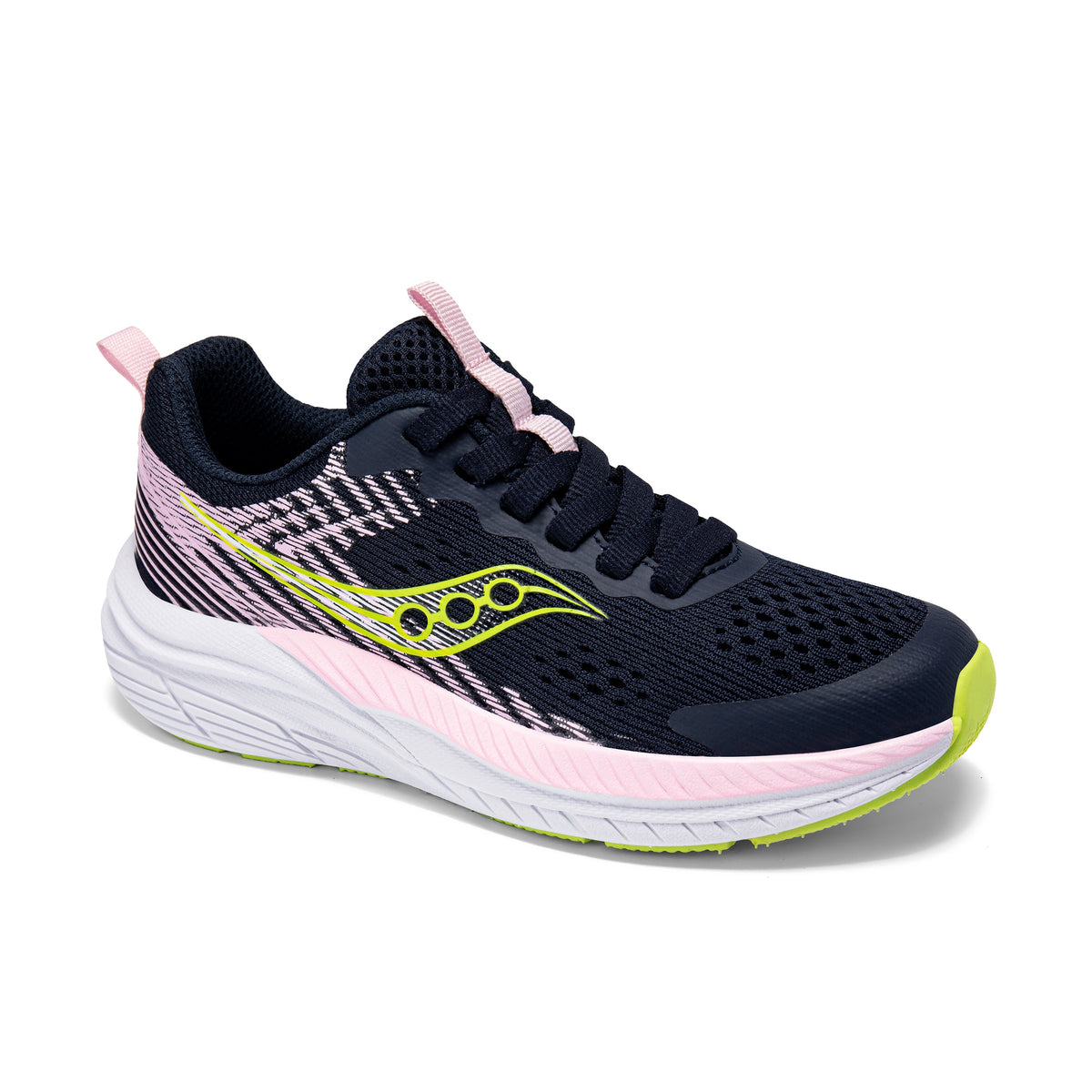 Stride Rite Hurricane KDZ Sneaker - Big Kid Navy/Pink