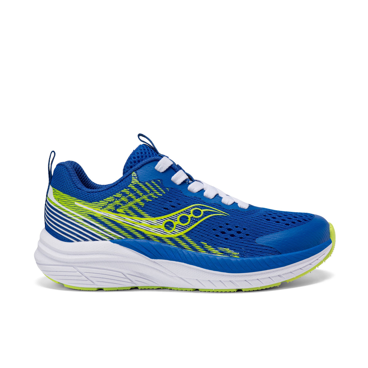 Stride Rite Hurricane KDZ Sneaker - Big Kid Blue/Lime