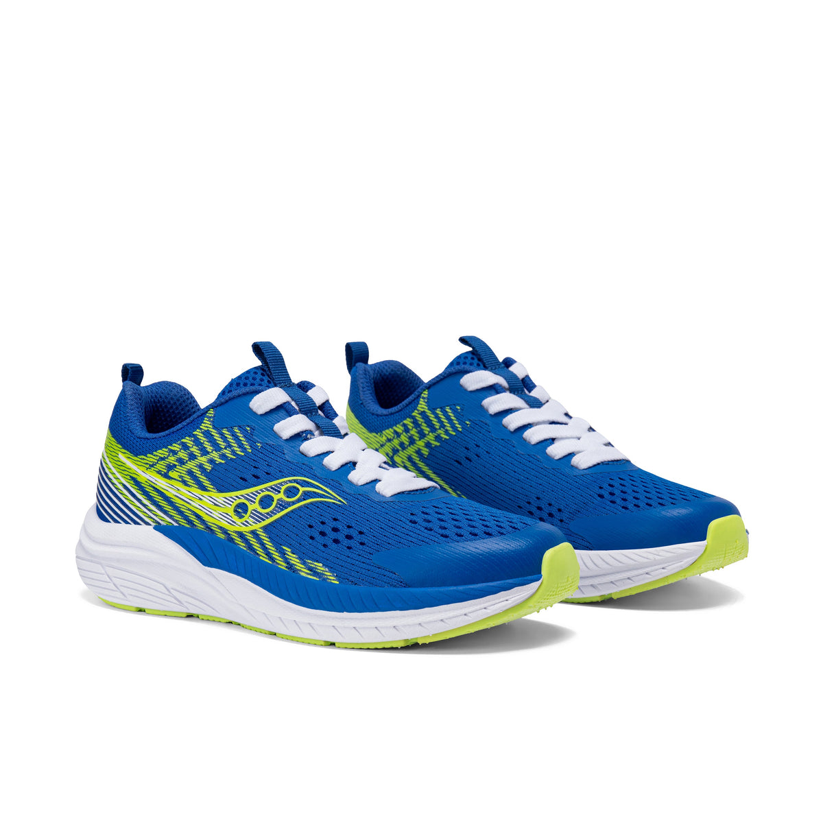Stride Rite Hurricane KDZ Sneaker - Big Kid Blue/Lime