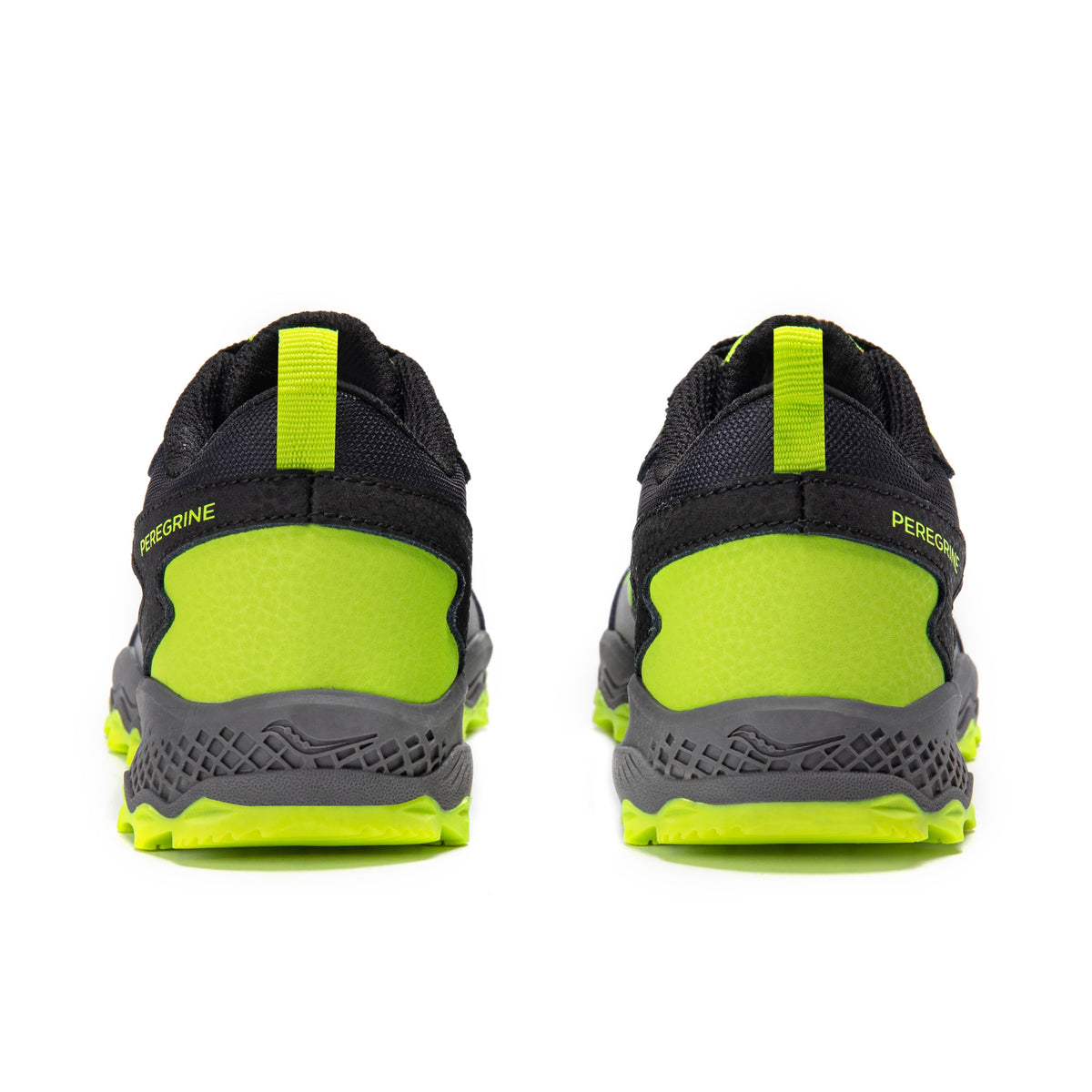 Stride Rite Peregrine KDZ Shield Sneaker - Big Kid Black/Lime