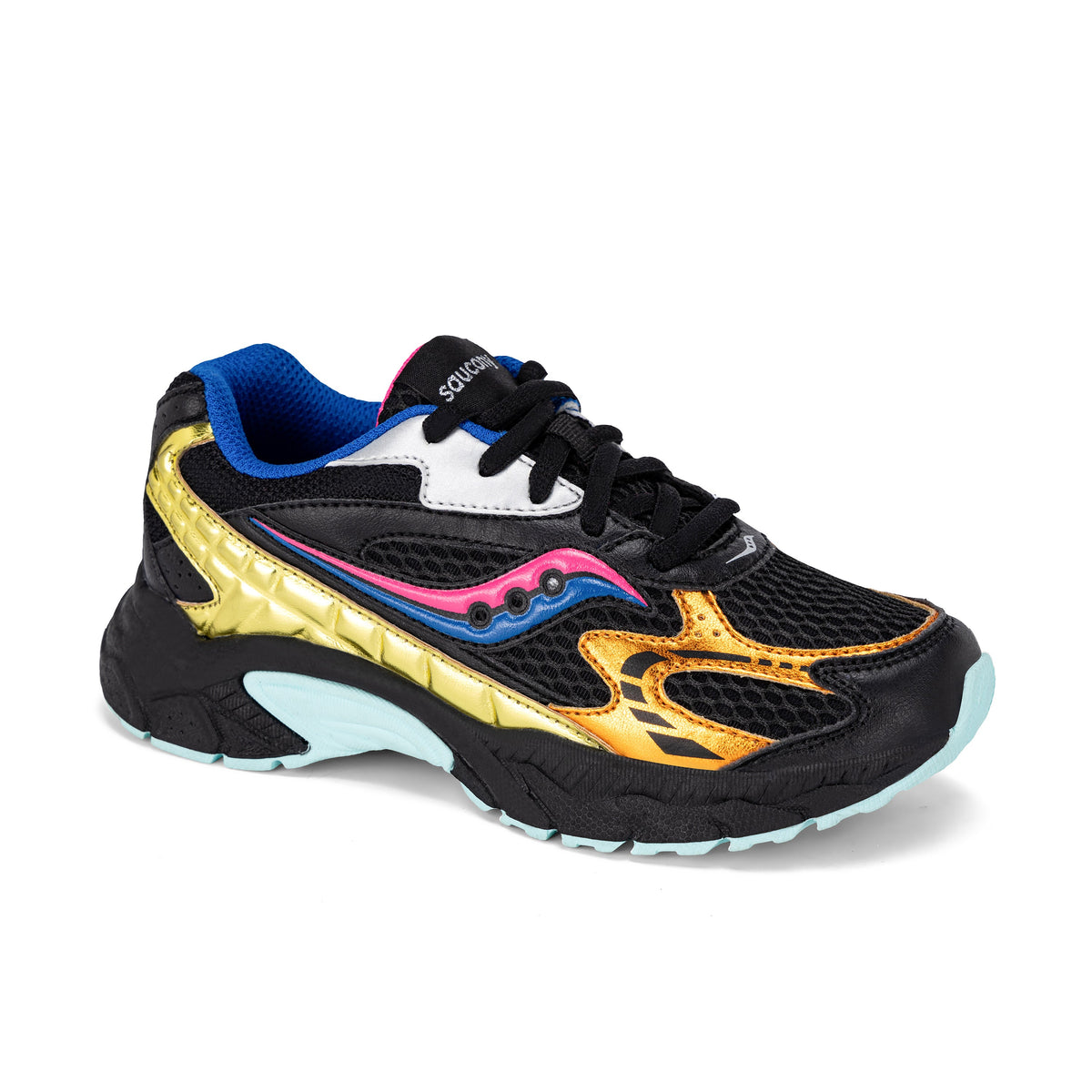 Stride Rite Volt 1000 Sneaker - Big Kid Black Multi