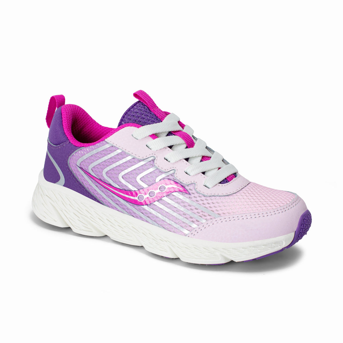 Stride Rite Wind 3.0 Sneaker - Big Kid Pink/Purple