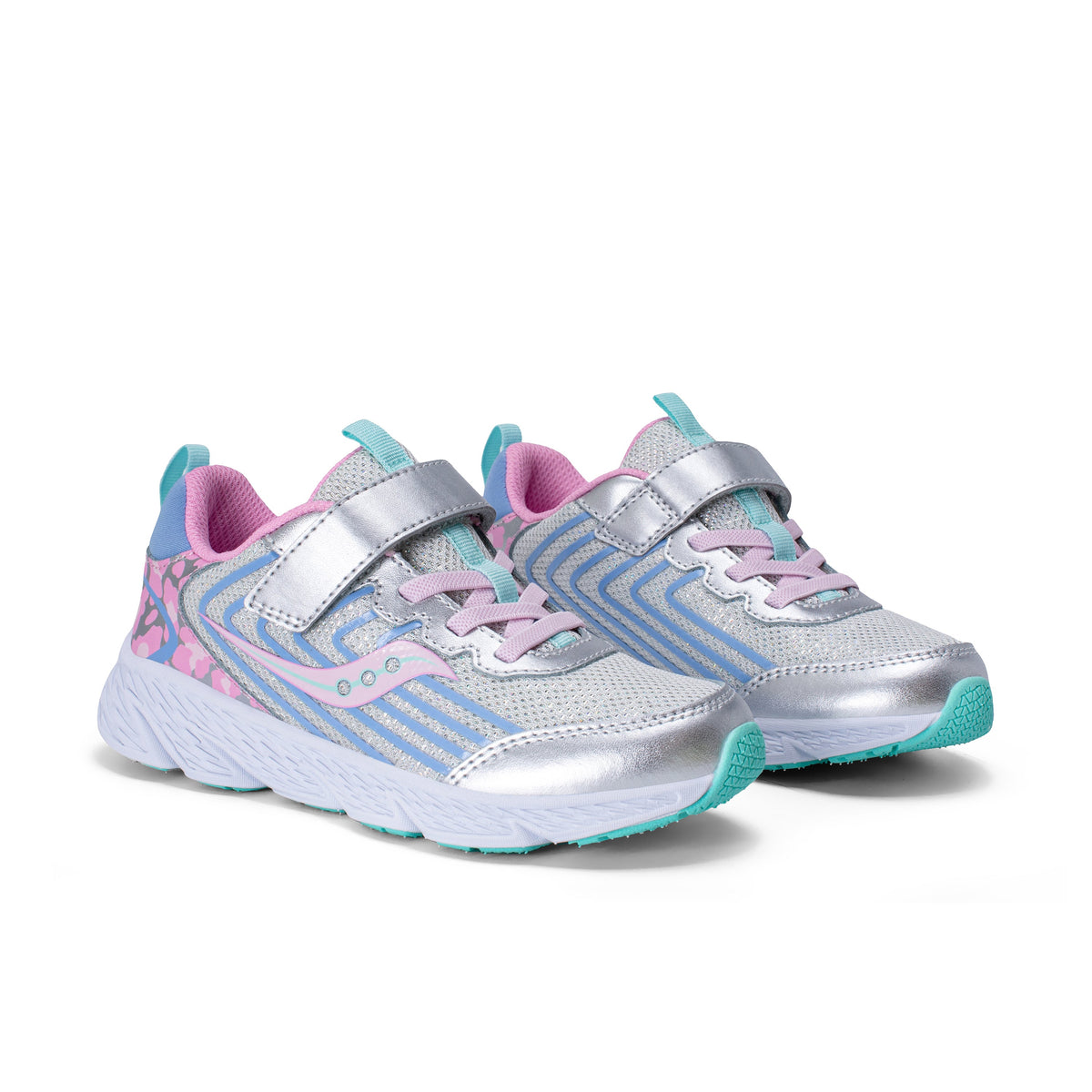 Stride Rite Wind 3.0 A/C Sneaker - Big Kid Silver