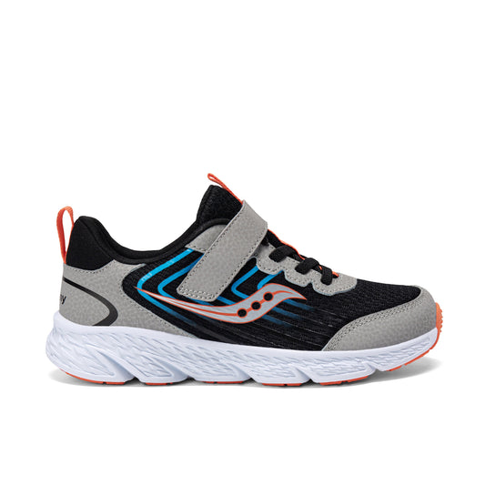 Stride Rite Wind 3.0 A/C Sneaker - Big Kid Black/Grey