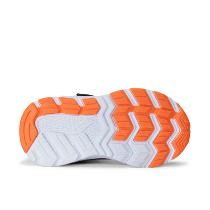 Stride Rite Wind 3.0 Jr. Sneaker - Little Kid Navy/Orange