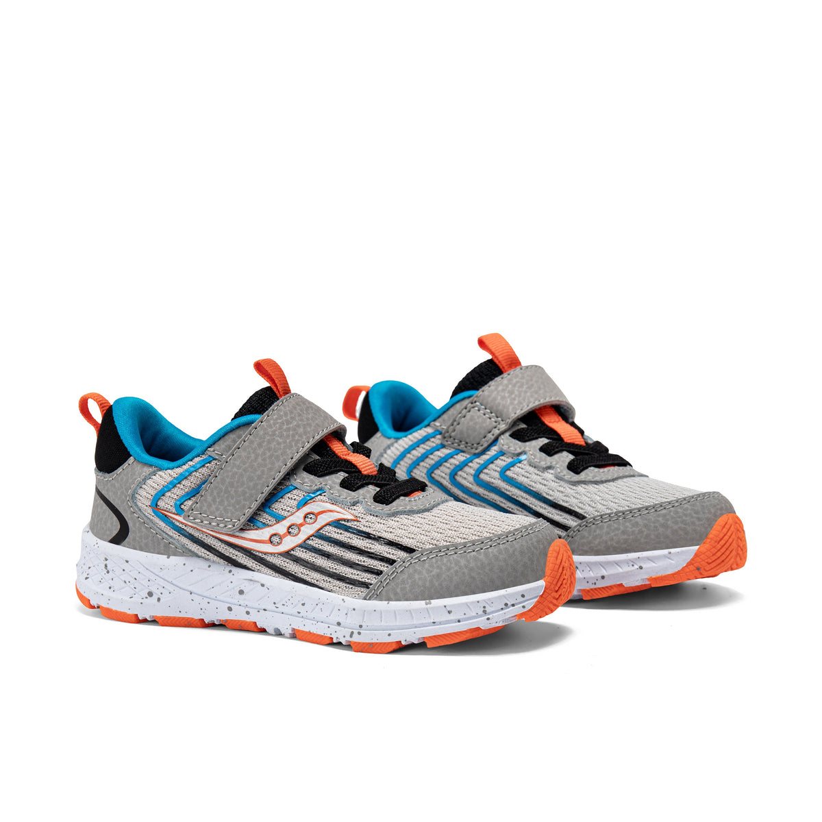 Stride Rite Wind 3.0 Jr. Sneaker - Little Kid Black/Grey