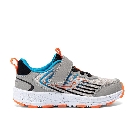 Stride Rite Wind 3.0 Jr. Sneaker - Little Kid Black/Grey