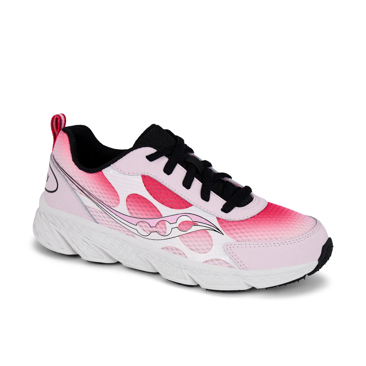 Stride Rite Wind XT Sneaker - Big Kid Pink Black