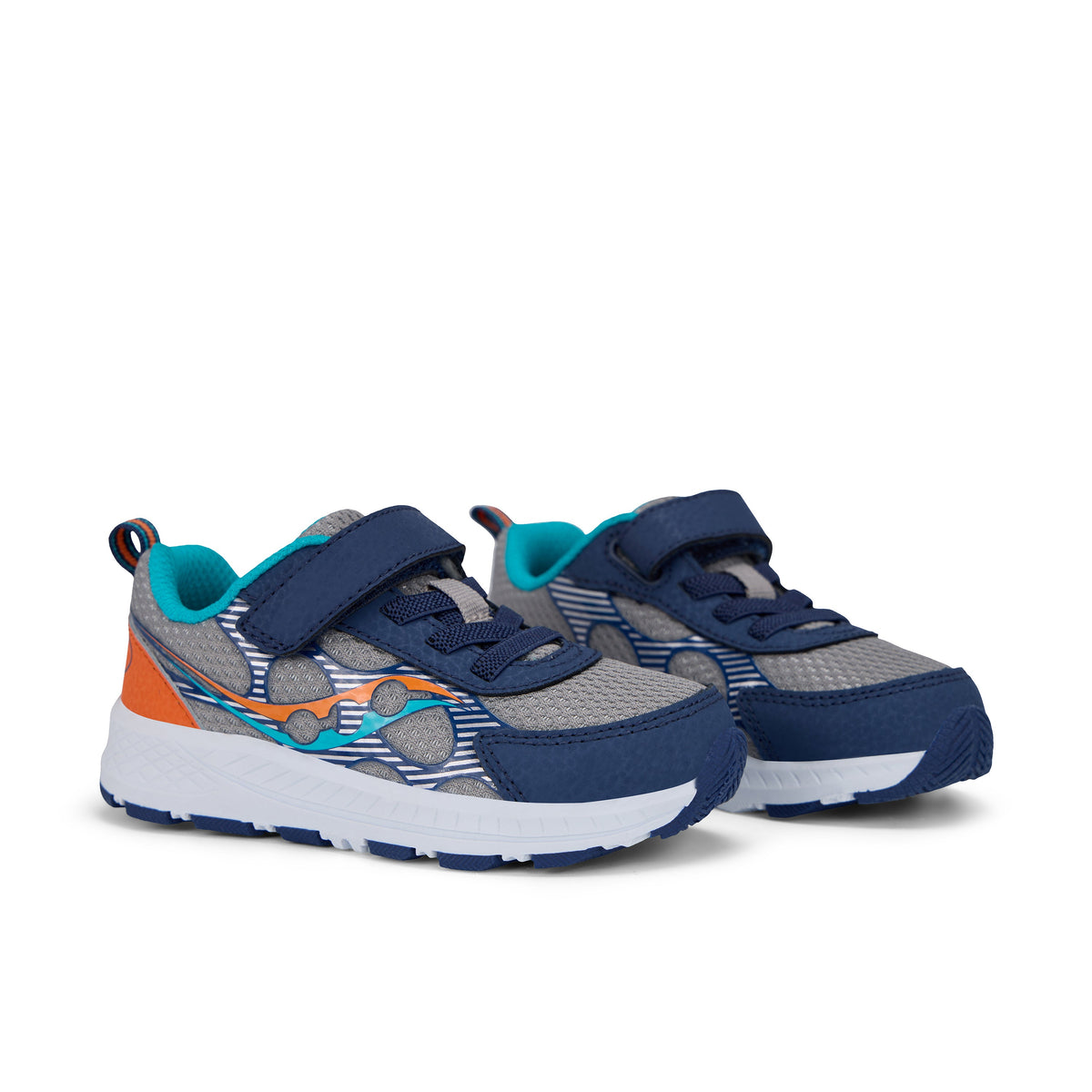 Stride Rite Wind Xt Jr Sneaker - Little Kid Grey Navy