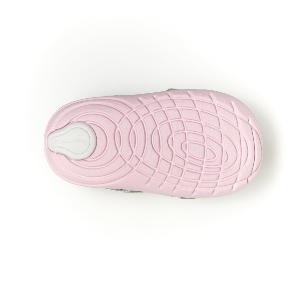 Stride Rite Adalyn Sneaker - Little Kid White/Silver