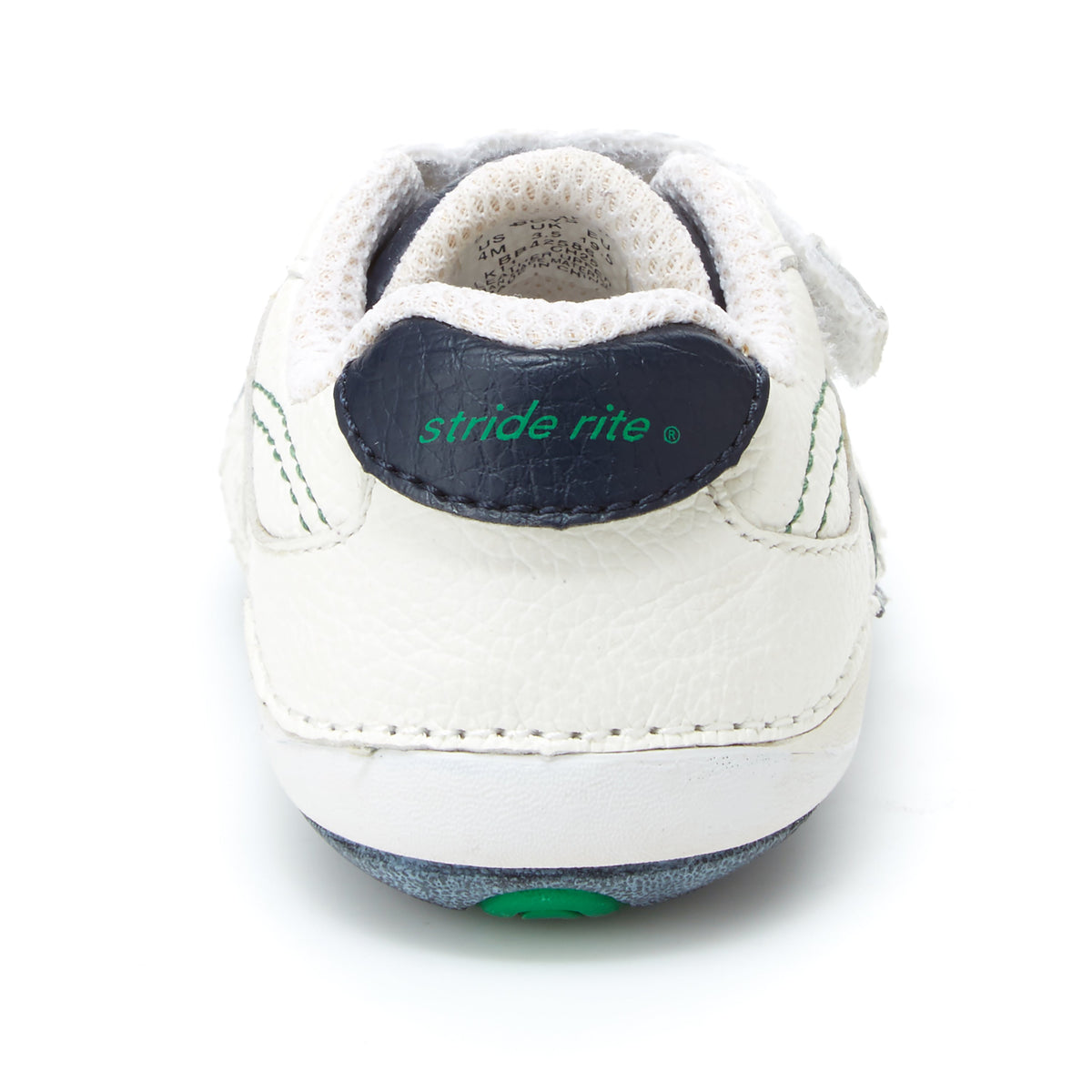 Stride Rite Artie Shoe - Little Kid White/Classic Navy