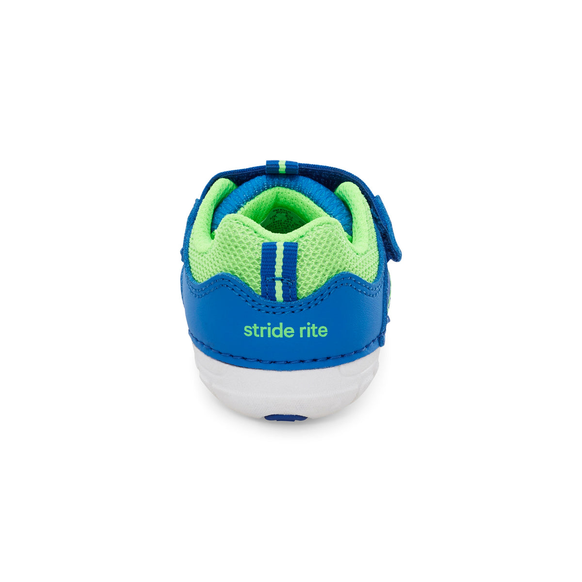 Stride Rite Kylo Sneaker - Little Kid Blue/Lime