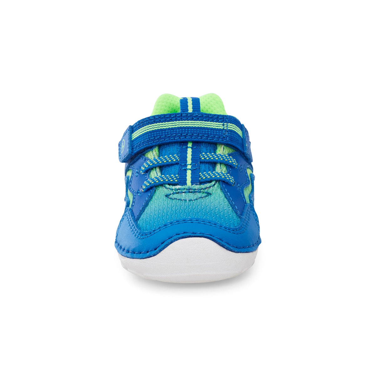 Stride Rite Kylo Sneaker - Little Kid Blue/Lime