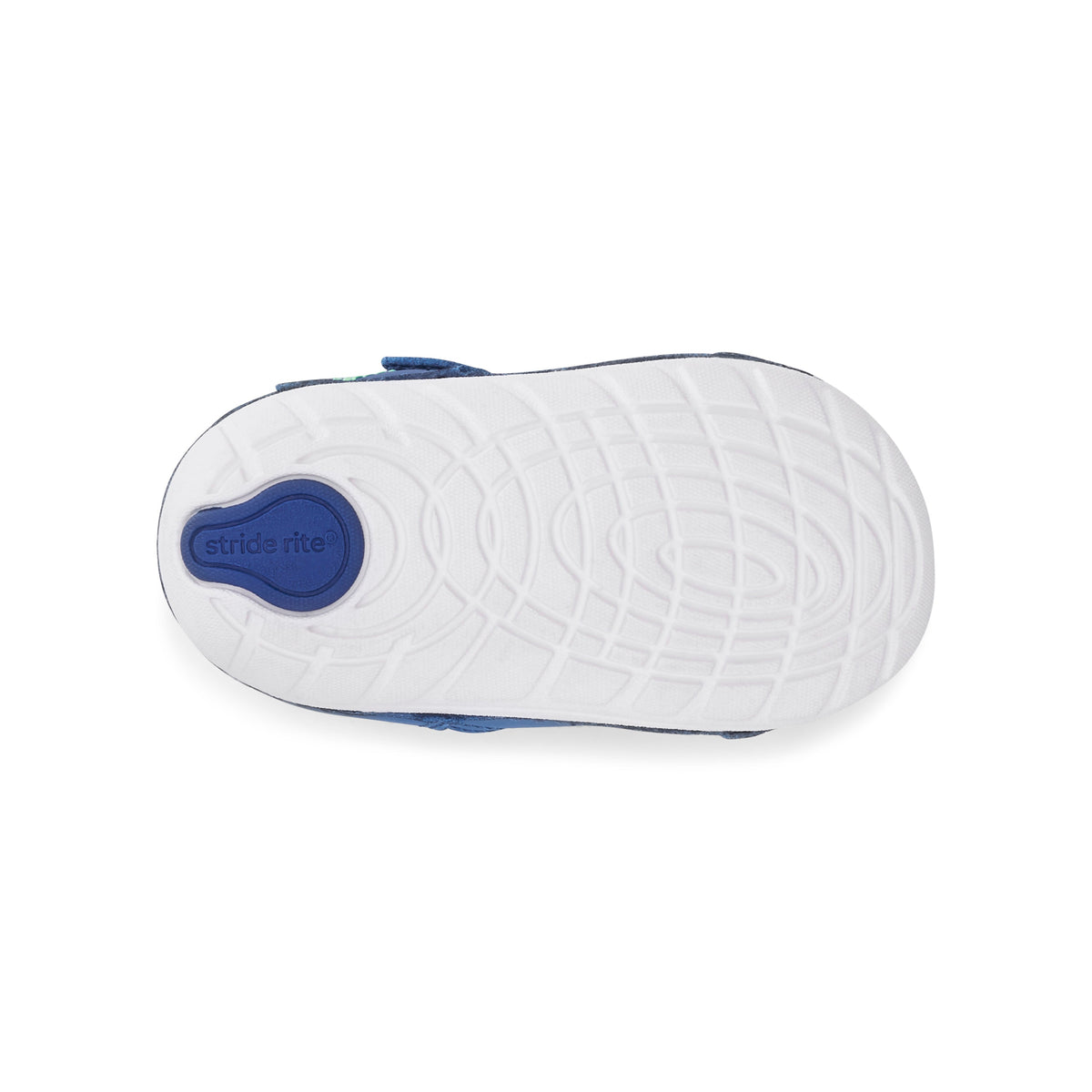 Stride Rite Kylo Sneaker - Little Kid Blue/Lime