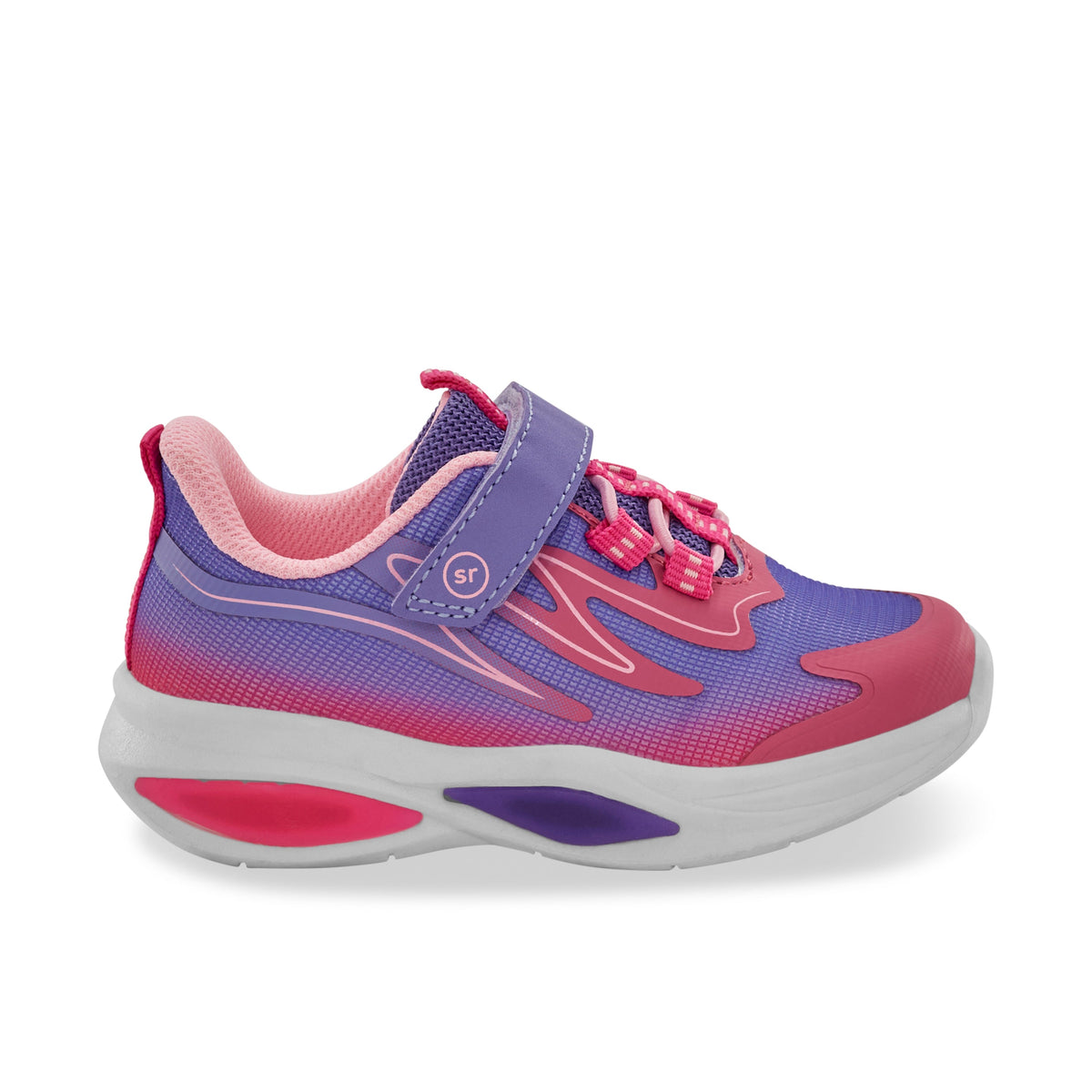 Stride Rite Light-up Jayce Sneaker - Big Kid Purple