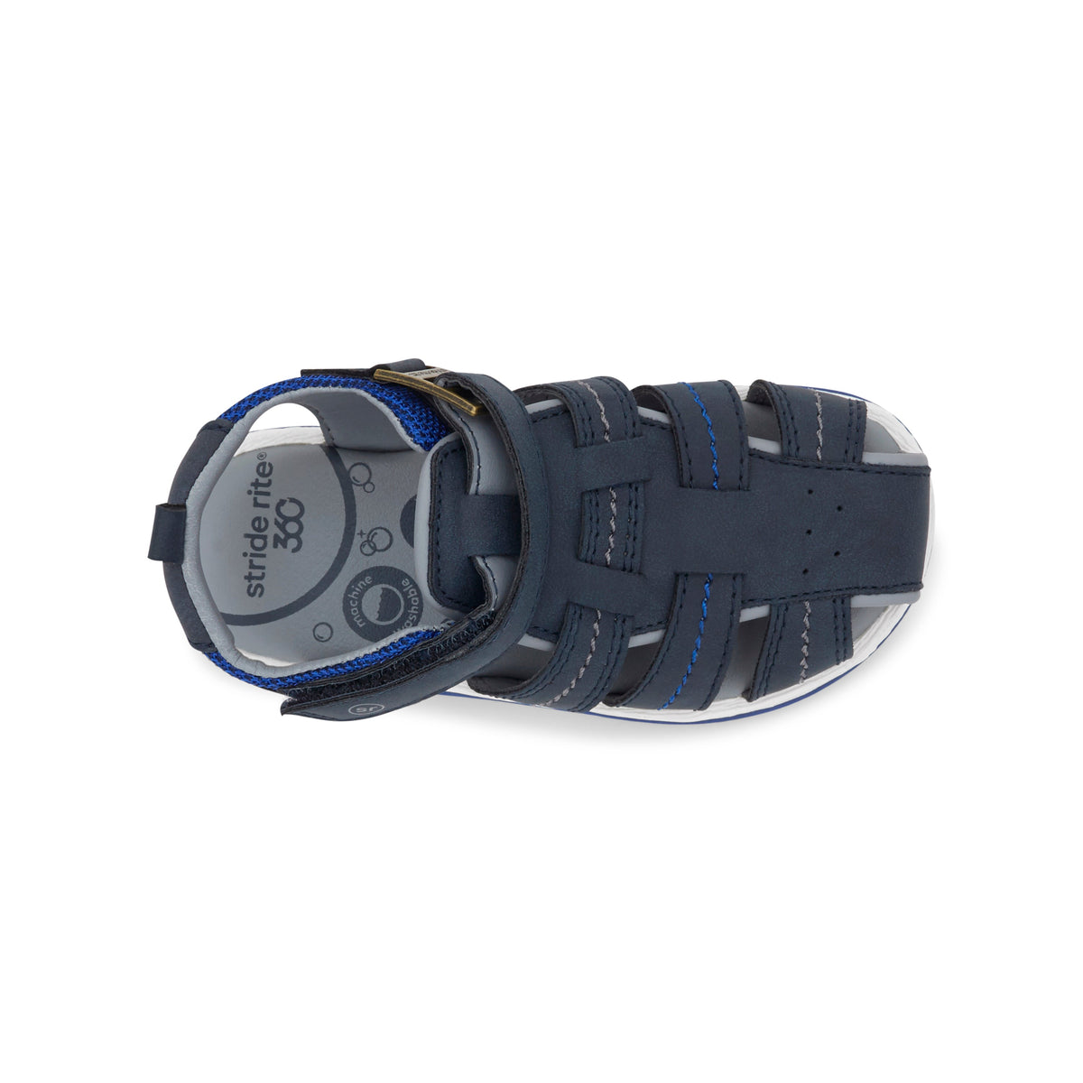 Stride Rite Paddy Sneaker Sandal - Big Kid Navy