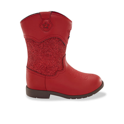 Stride Rite Wynona Western Boot - Big Kid Red