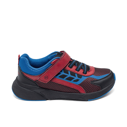 Stride Rite Equilibrium Sneaker - Little Kid Black/Red
