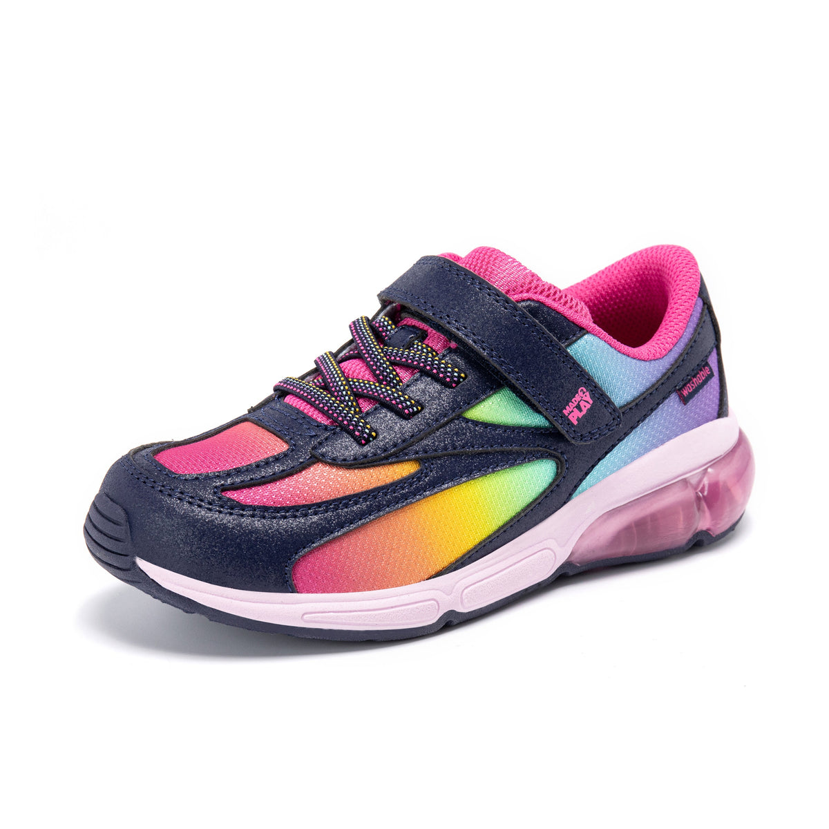 Stride Rite Lighted Phantom - Big Kid Rainbow