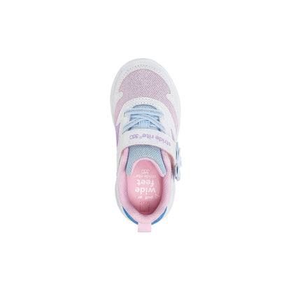 Stride Rite Aurora Lighted Sneaker - Big Kid White Multi