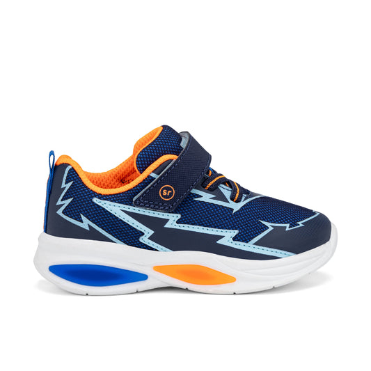 Stride Rite Flash Lighted Sneaker - Big Kid Navy