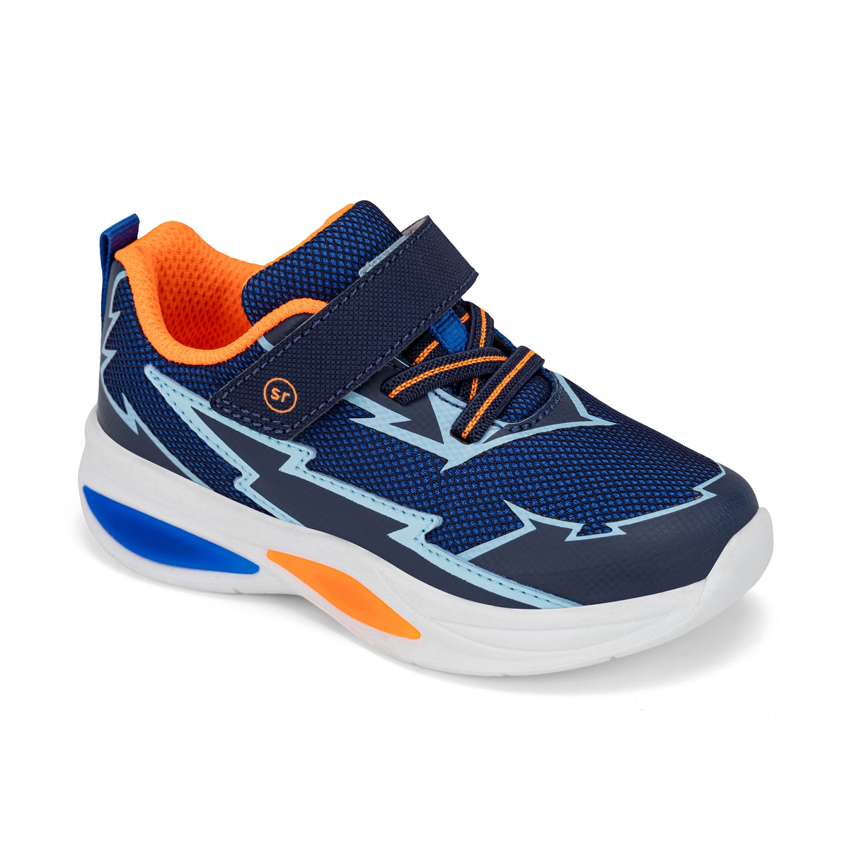 Stride Rite Flash Lighted Sneaker - Big Kid Navy