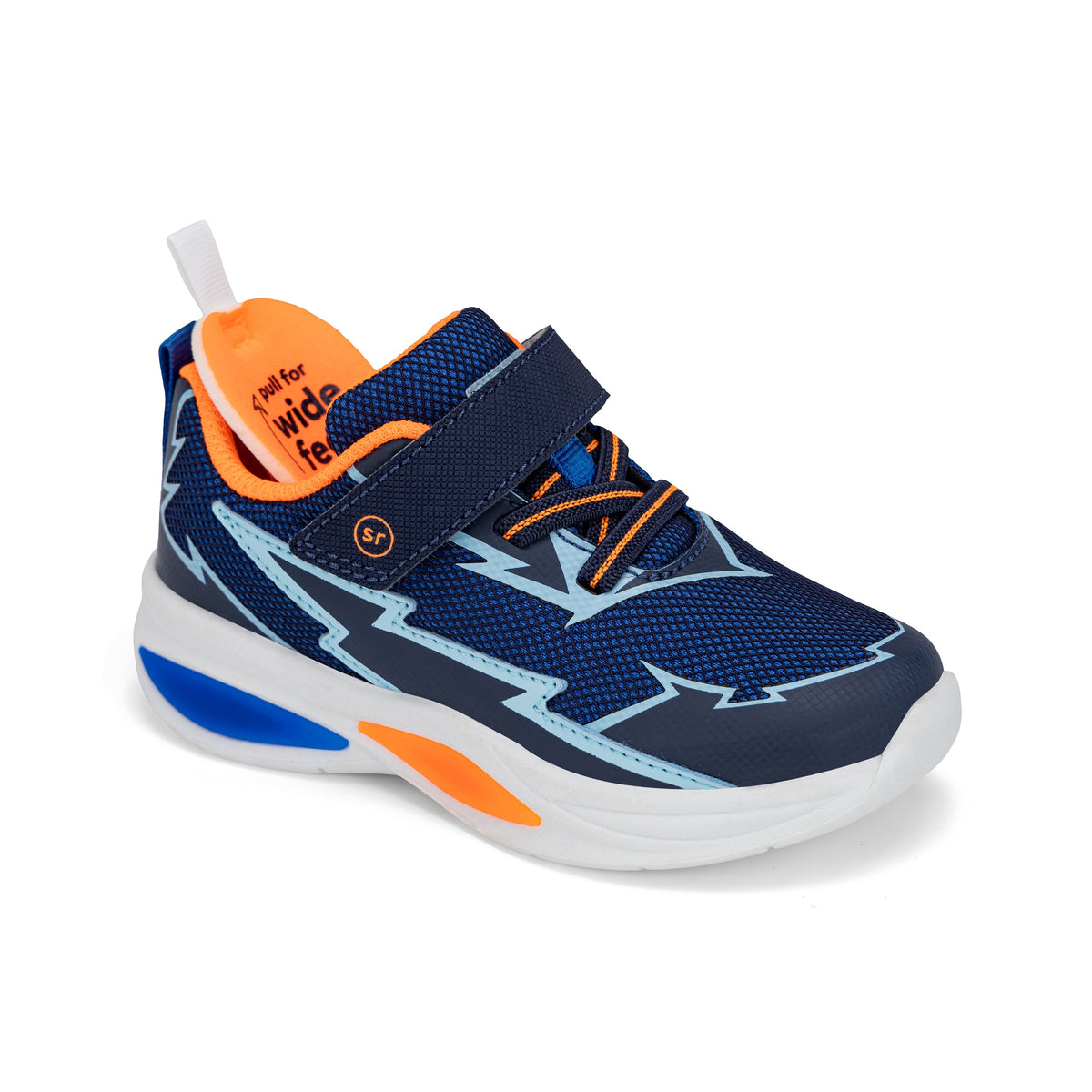 Stride Rite Flash Lighted Sneaker - Little Kid Navy
