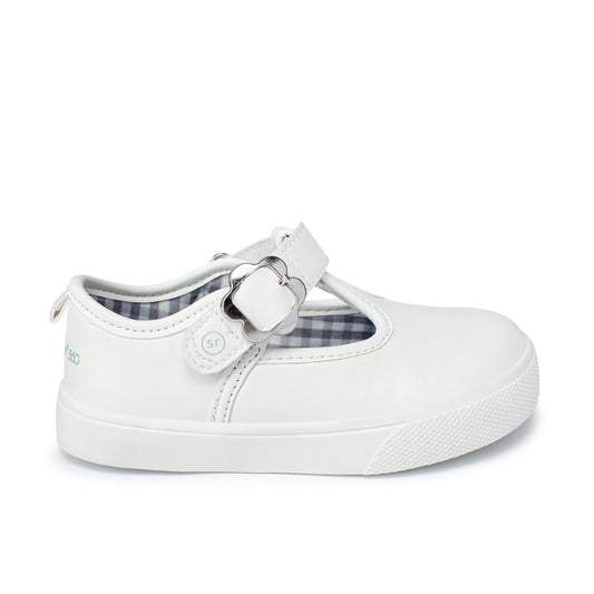 Stride Rite Gia Mary Jane - Little Kid White