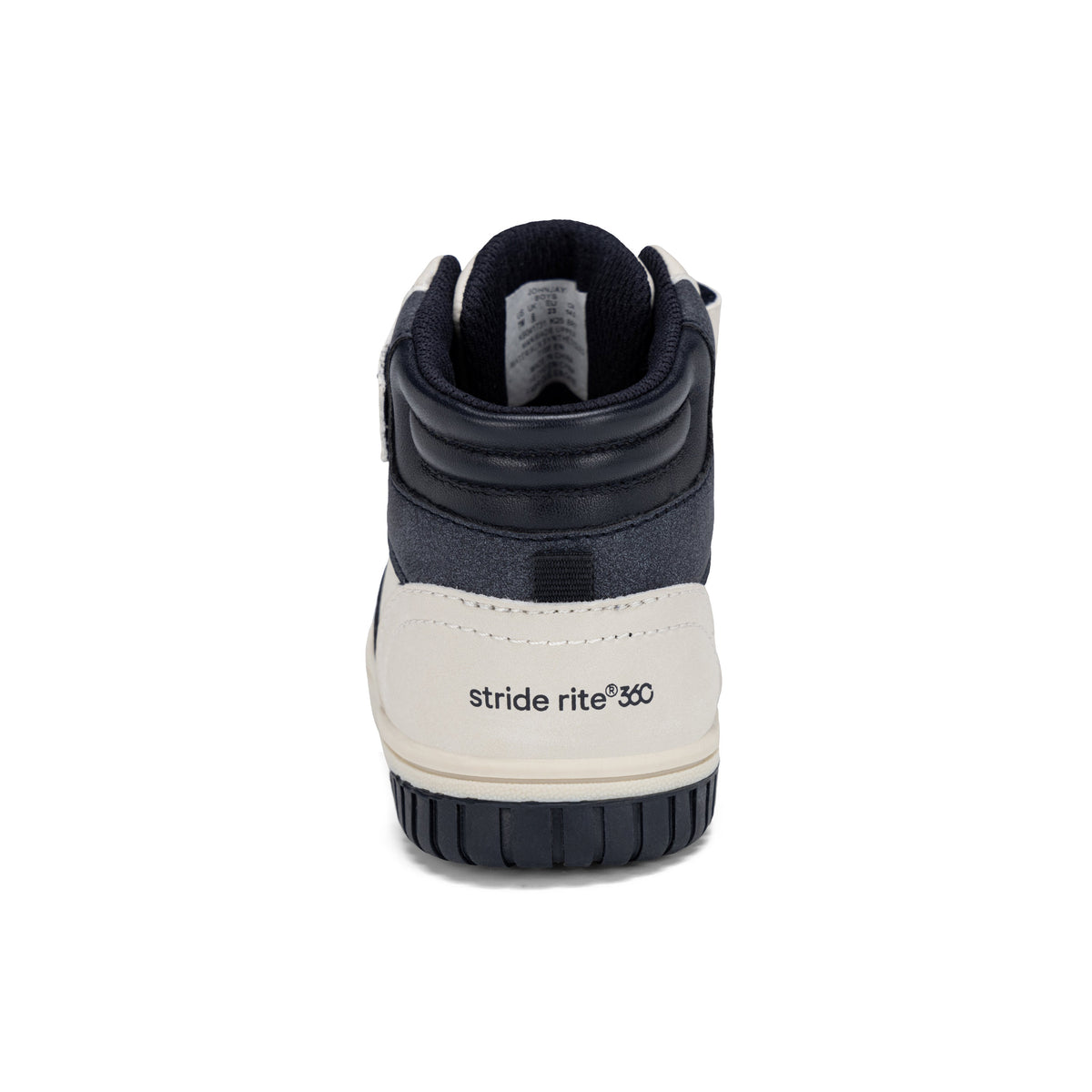 Stride Rite Johnjay Sneaker Boot - Big Kid Off White
