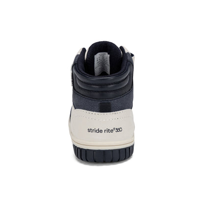 Stride Rite Johnjay Sneaker Boot - Big Kid Off White