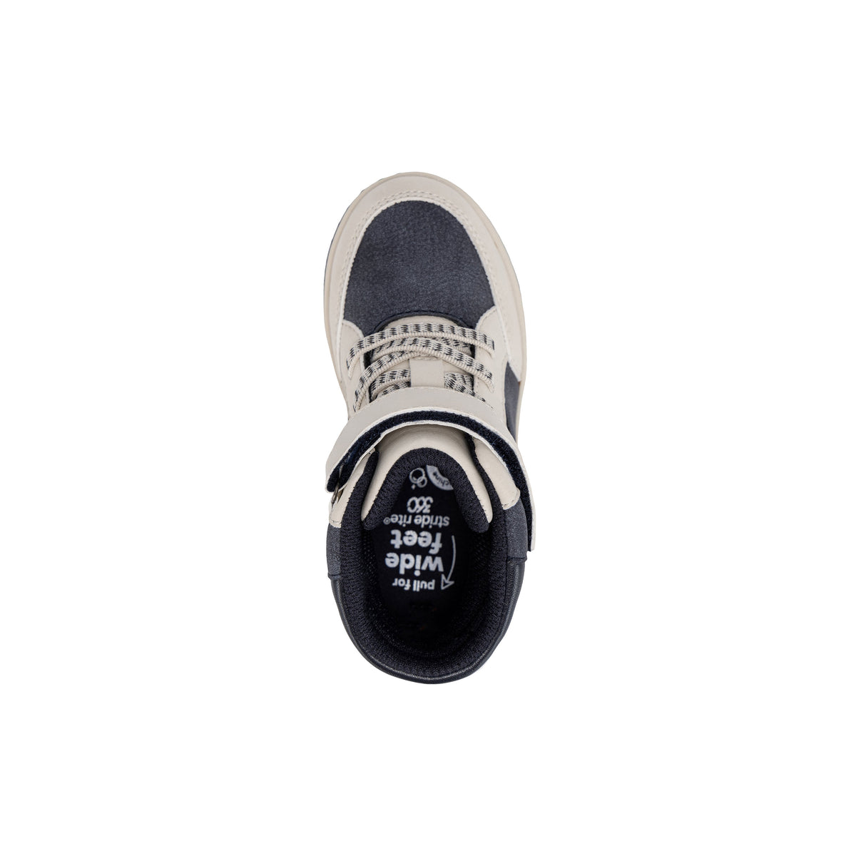 Stride Rite Johnjay Sneaker Boot - Big Kid Off White
