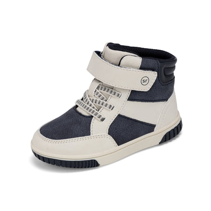 Stride Rite Johnjay Sneaker Boot - Big Kid Off White