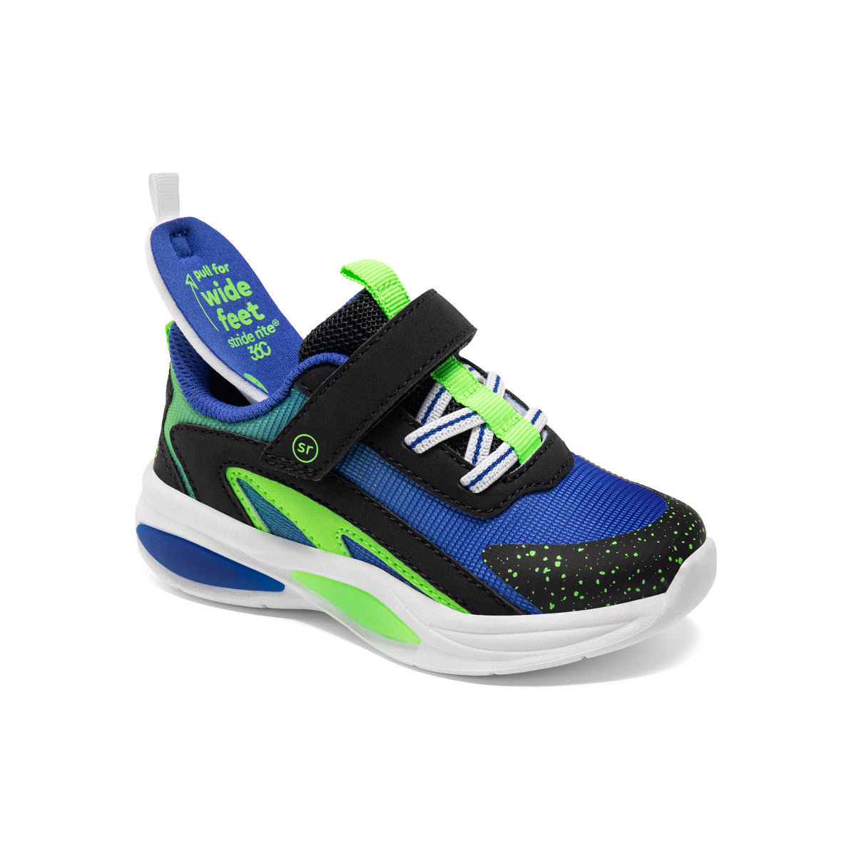 Stride Rite Logan Sneaker - Little Kid Blue