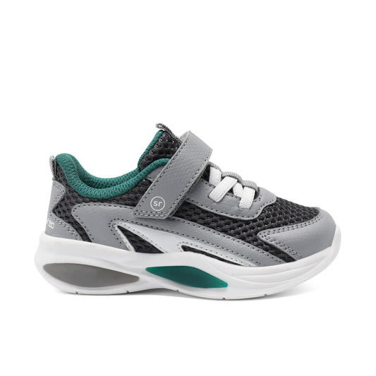Stride Rite Logan Sneaker - Little Kid Grey