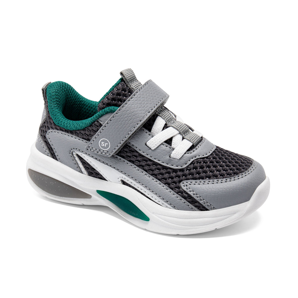 Stride Rite Logan Sneaker - Little Kid Grey