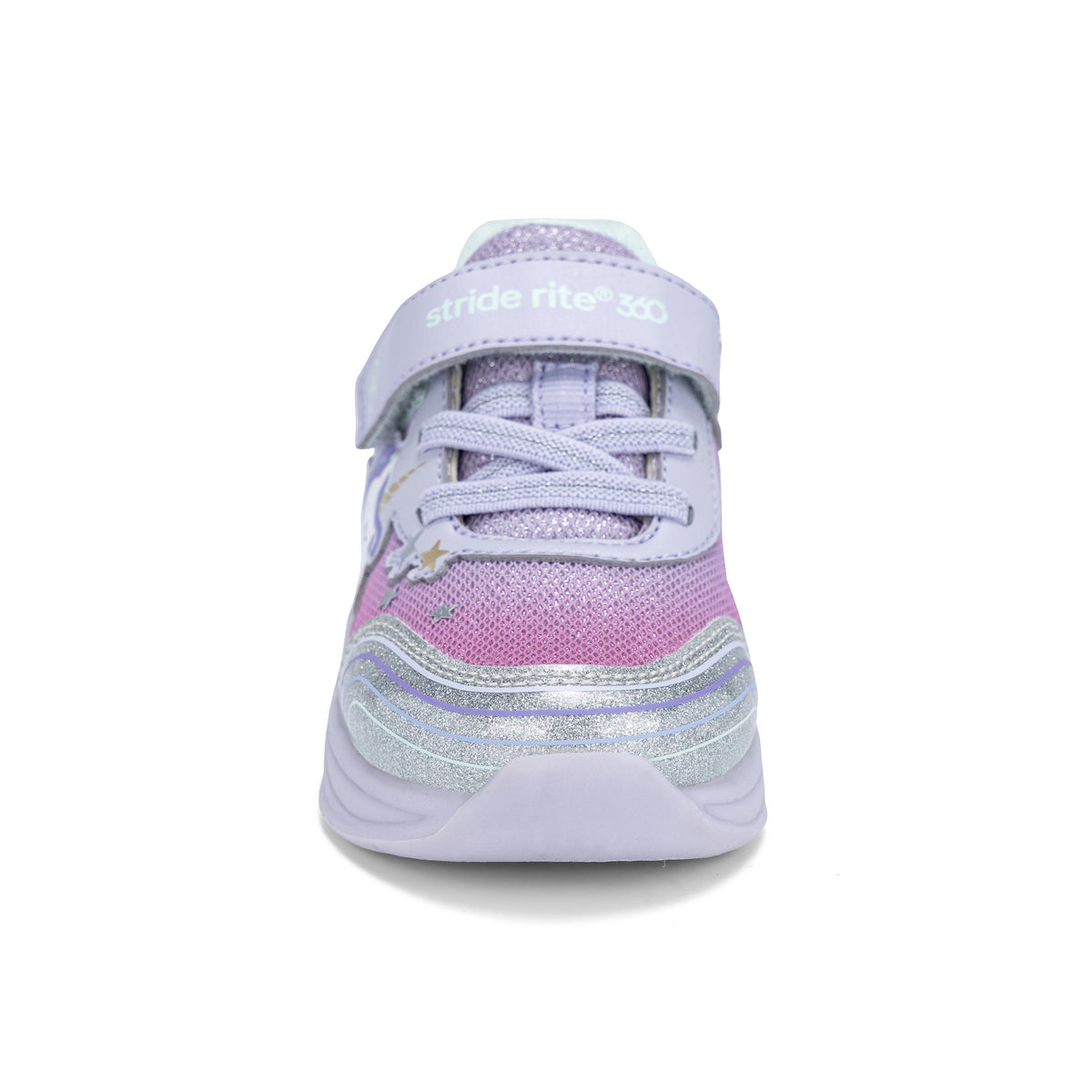 Stride Rite Luna Lighted Sneaker - Little Kid Lavendar