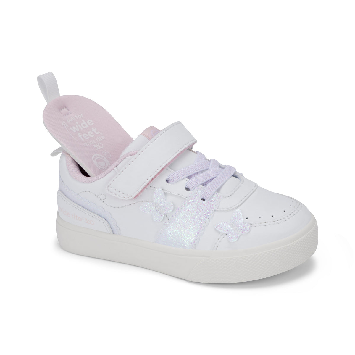Stride Rite Natalia Sneaker - Little Kid White