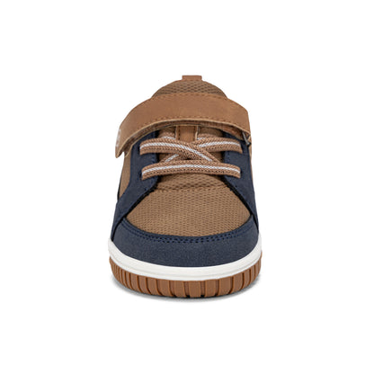 Stride Rite Taylor Sneaker - Little Kid Tan/Navy