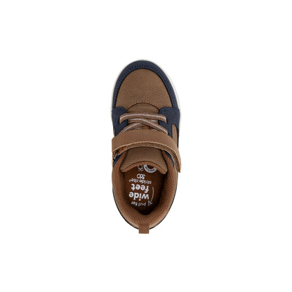 Stride Rite Taylor Sneaker - Little Kid Tan/Navy
