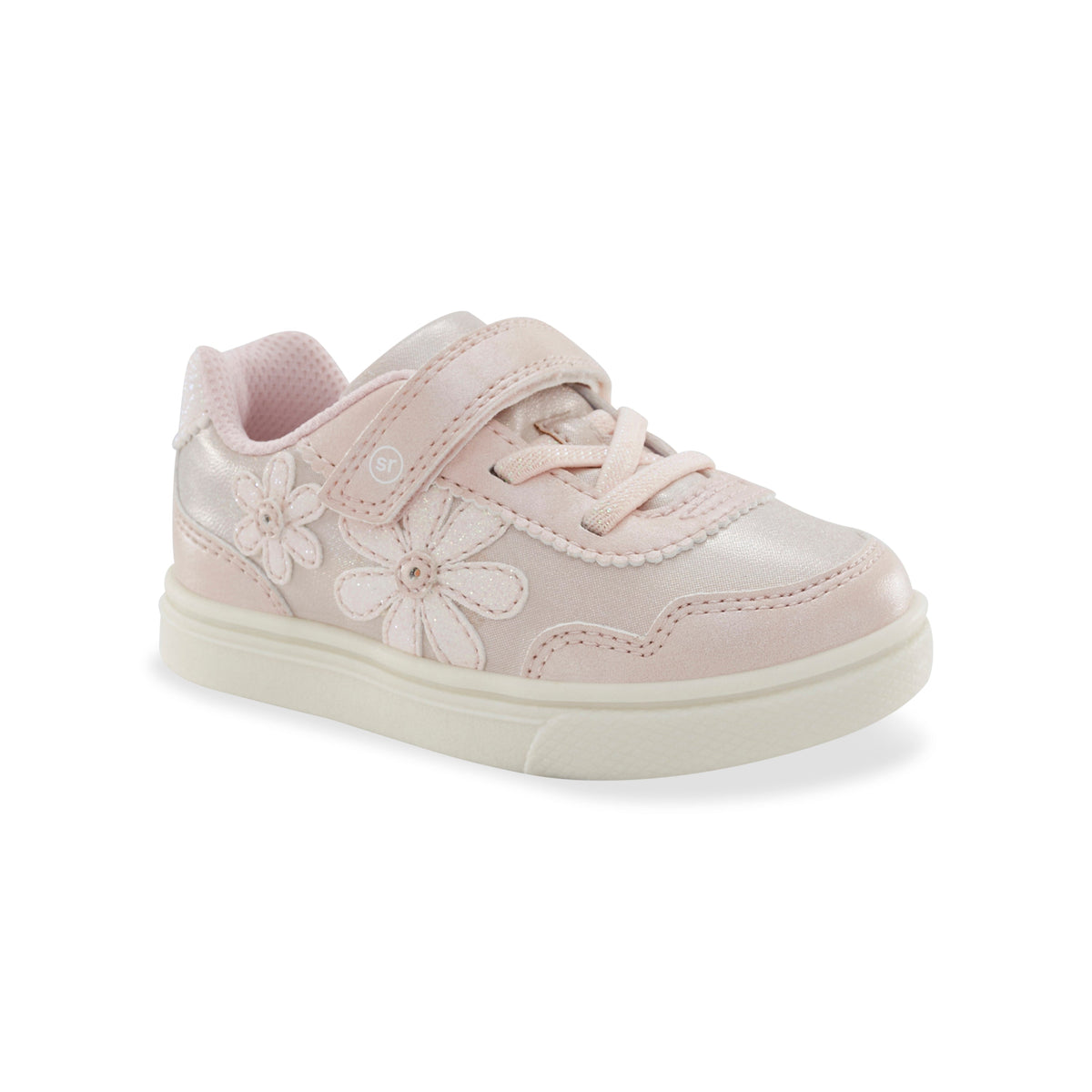 Stride Rite Lighted Bloom Sneaker - Little Kid Blush