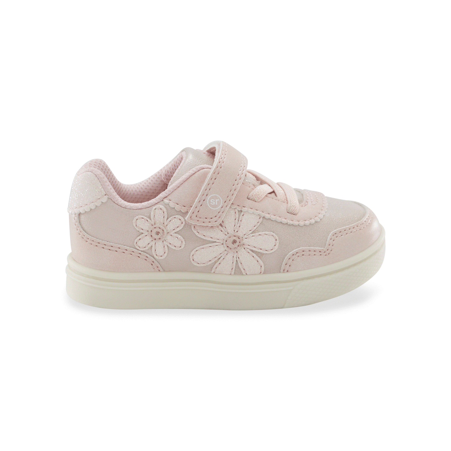 Stride Rite Lighted Bloom Sneaker - Little Kid Blush