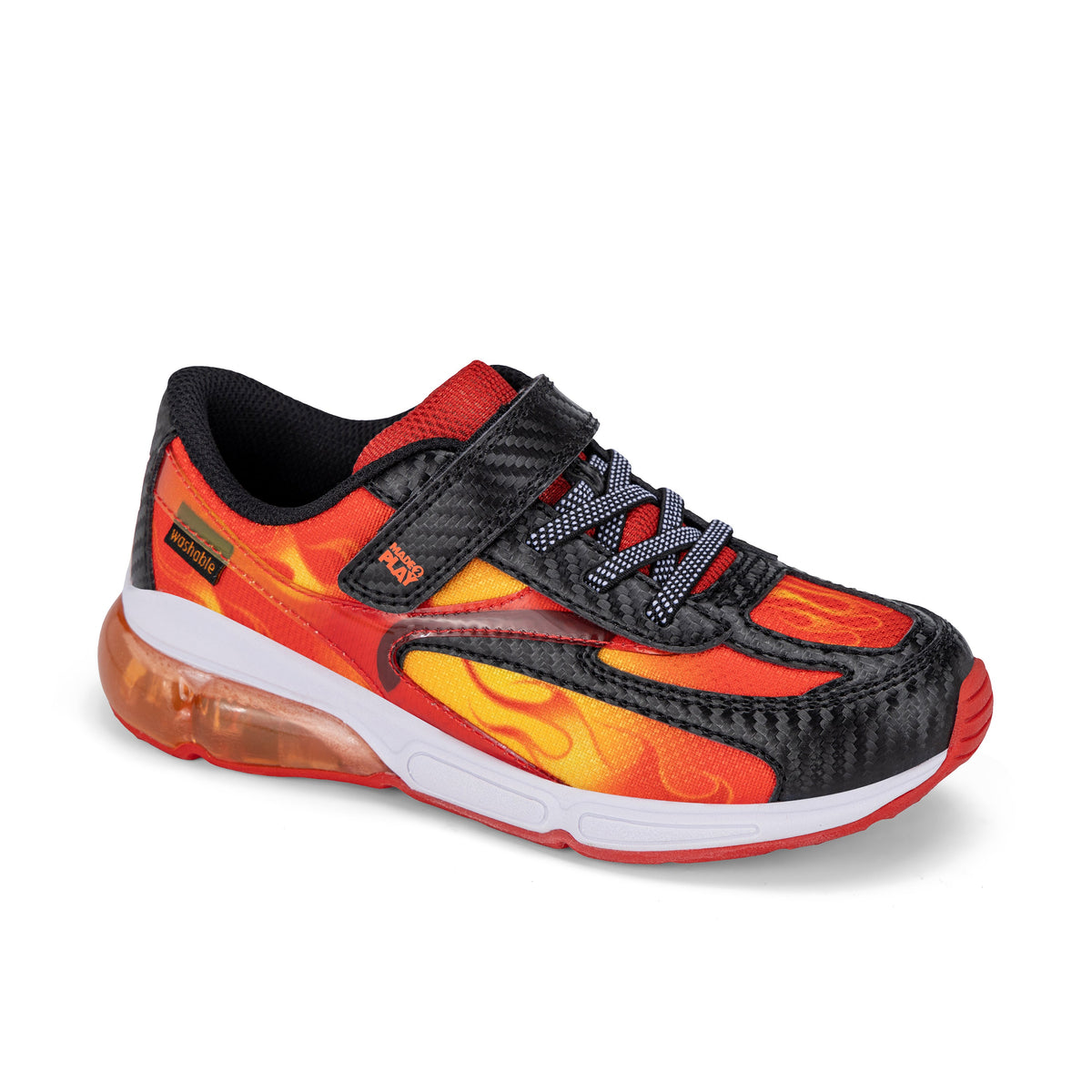 Stride Rite M2P Lighted Phantom Sneaker - Big Kid Fire
