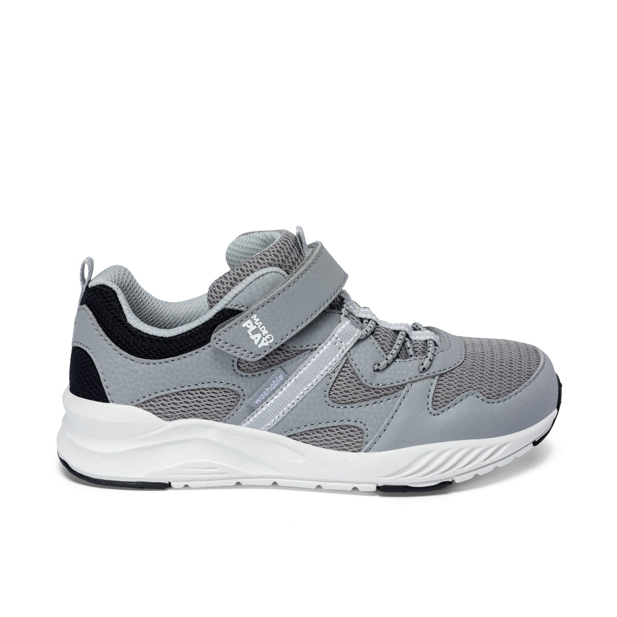 Stride Rite Player 2.0 Sneaker - Big Kid Grey