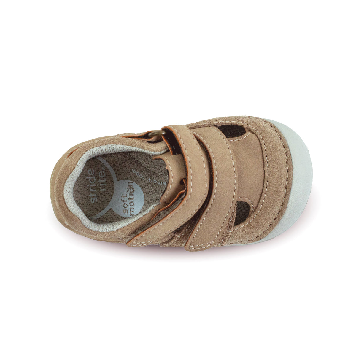 Stride Rite Gaia Sneaker Sandal - Little Kid Taupe