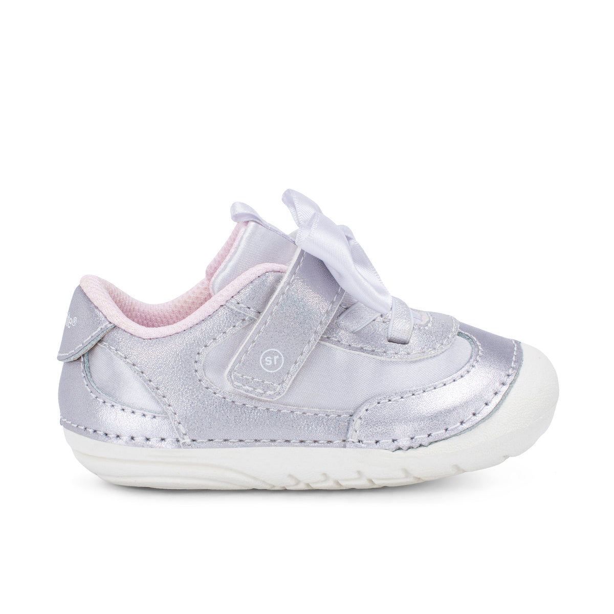 Stride Rite Jules Sneaker - Little Kid Silver Lavender