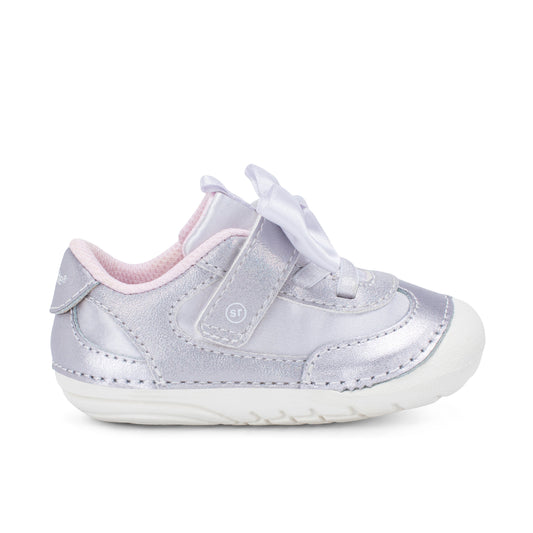 Stride Rite Jules Sneaker - Little Kid Silver Lavender